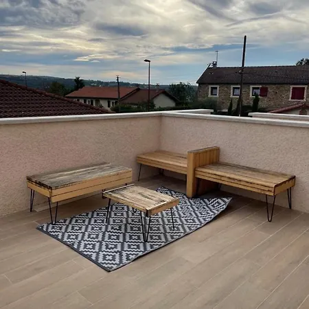 La Parenthese Balneo T2 Cosy De 40m² Avec Terrasse Apartment Ternay (Rhone)
